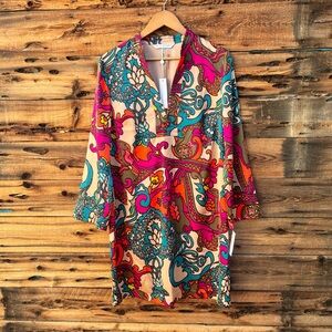 TRINA TURK | NWT Colorful Patterned Dress 10